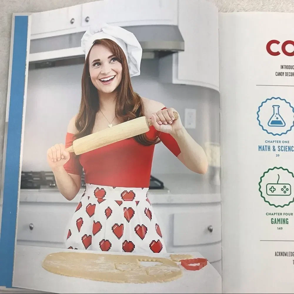 ‎**Book** Nerdy Mummies cookbook by Rosanna Pansino